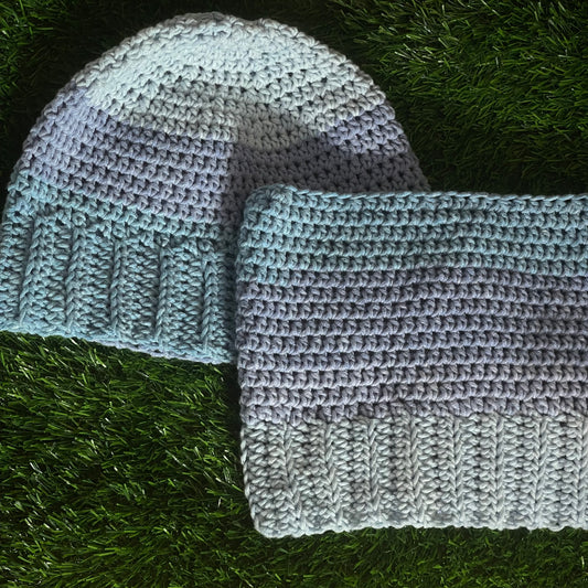 beanie-clava set